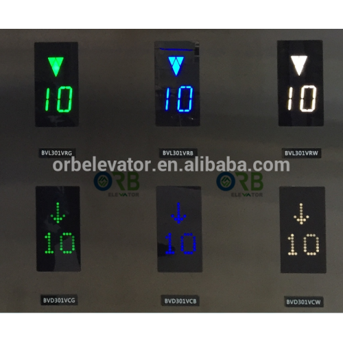 Elevator dot matrix LED display